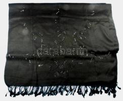 Hímzett és gyöngyhímzett kendő, 2 darab, jó állapotban.