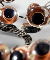 10-12 pár játékbaba üvegszem