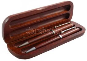 Vác a Dunakanyar szíve feliratos fa toll készlet