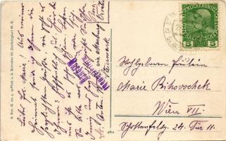 Szentantal, Svaty Anton, Sväty Anton; A. Schretter / látkép / view (felületi kopás / worn surface)