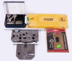 5 db új zár és zárbetét