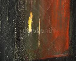 Corini Margit (1897-1982): Párizsi éjjel, 1934. Olaj, vászon, kartonon. Jelezve jobbra lent: Corini ...