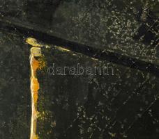 Corini Margit (1897-1982): Párizsi éjjel, 1934. Olaj, vászon, kartonon. Jelezve jobbra lent: Corini ...