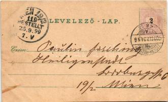 1899 Bazin, Bösing, Bözing, Pezinok; Fő tér, Vasfürdő, templom / Eisenbad / main square, church, spa...