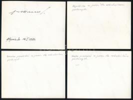 1938 Gdynia, Lengyelország, fürdő, fürdő belső terei, 4 db feliratozott fotó, 9×12 cm