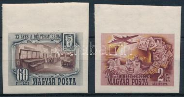 1950 Bélyegmúzeum vágott ívszéli sor (25.000) / imperforate set