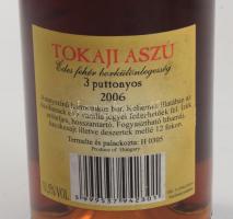 Tokaji aszú. 2006, 3 puttonyos, bontatlan, 11,5%
