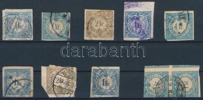 10 db Hírlapilleték bélyeg