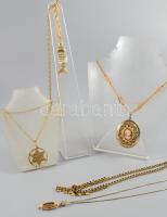 5 darab medálos nyaklánc