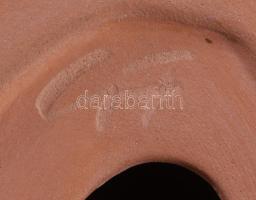 GF jelzéssel: Molett sellő. Mázas kerámia, jelzett, kis kopással m: 17 cm