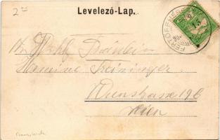 Fertőfehéregyháza, Fehéregyháza, Donnerskirchen; utca, üzlet. J. Schratzenthaler / street, shop. Art...