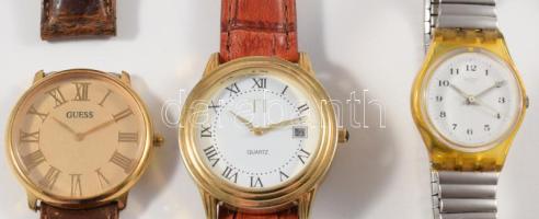 4 darab karóra, közte Swatch