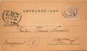 1898 Lajtabruck, Bruck an der Leitha; templom, cs. és kir. katonai laktanya, vasútállomás, Harrach k...