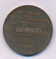 Franciaország 1889. "LES TRAVAUX ONT COMMENCÉ LE 27 JANV. 1887 LE MONUMENT A ÉTÉ INAUGURÉ LE 6 ...