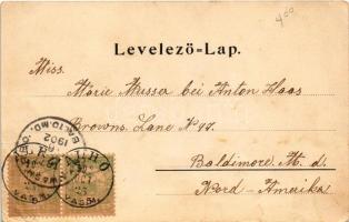 1902 Alhó, Markt Allhau; látkép, templom / general view, church (EB)