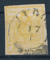 1850 1kr MP III "LUGO(S)" Sign: Ferchenbauer, identification: Strakosch, 1850 1kr MP III "LUGO(S)" Sign: Ferchenbauer, azonosítás: Strakosch