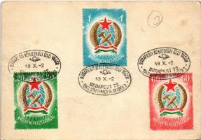 1949 Budapest Őszi Nemzetközi Vásár, Fakivitel és fabehozatal, Lengyelország / Hungarian and Polish ...