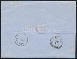 1861 5kr on domestic cover "IGLÓ" - "LŐCSE" - "GÖLLNITZ" - Prakendorf ...