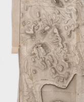 A Balaton rézmetszetes geológiai térképe 1813-ból. Az első önálló lap, amely a Balatont ábrázolja. M...