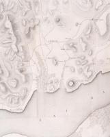 A Balaton rézmetszetes geológiai térképe 1813-ból. Az első önálló lap, amely a Balatont ábrázolja. M...