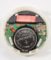 Junghans Mega karóra, rádióállításos, kvarc, fém szíjjal, d: 4 cm