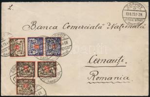 1923 Levél Danzigból Romániába / Cover from Danzig to Romania