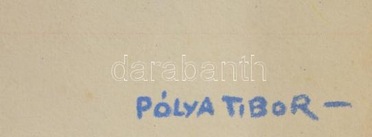 Pólya Tibor (1886-1937): Haggenmacher bajor sör, reklámplakát, litográfia, papír, jelzett a plakáton...