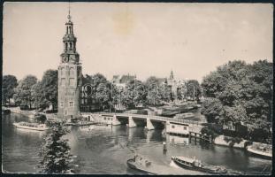 1958 A VASAS labdarúgói által aláírt képeslap (Sárosi, Bárfy, Szilágyi, stb.)