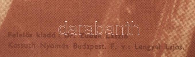 cca 1950-1960 Ne igyék más kulacsából, ivóvíz, plakát, ofszet, papír, Kossuth Nyomda, hajtásnyomokka...