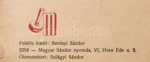 Szilágyi Sándor (-): Munkásegység Klub. Kommunista propaganda plakát, papír, jelzett a plakáton, Mag...