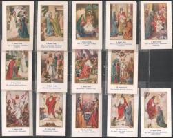 Vegyes szentkép tétel, közte litho