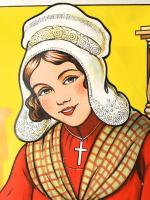 1935 Ernest Roose (1887-1965): Kempo ásványvíz és limonádé, belga reklámplakát, litográfia, felteker...