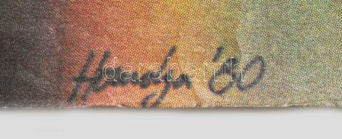 Homolya Gábor (1956-): Budapest nagydíj, Nemzetközi Atlétikai Verseny, Népstadion, 1980. Ofszet, pap...