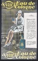 4711 Eau de cologne plakát, papír, üvegezett fakeretben, 105x38cm. KIZÁRÓLAG SZEMÉLYES ÁTVÉTEL, NEM ...