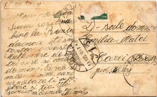 1934 Lugos, Lugoj; Podul de Fier, Türkl &amp; Comp., Hala de Marfa / Vashíd, üzletek, automobil ...