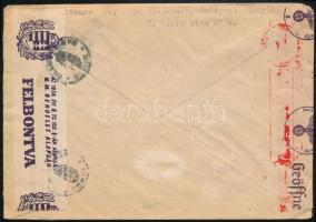 1944 Légi levél Törökországba / Airmail cover to Turkey