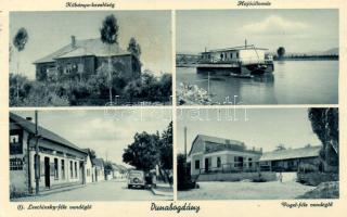 Dunabogdány Kőbánya-kezelőség, hajóállomás, az ifj. Leschinsky- és a Vogel-féle Vendéglők