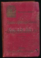 Monin, E.: Hunyadi-János. [Hunyadi János keserűvíz.] Esquisses d'Hydrologie Clinique. Paris, 1893, Société d'Éditions Scientifiques, 192+8 p. Francia nyelven. Kiadói egészvászon-kötés, viseltes borítóval, néhány kis lapszéli sérüléssel, tulajdonosi bélyegzővel.