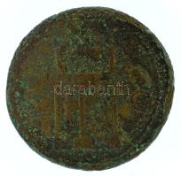 Római Birodalom 064 / Nero / Róma / Sestertius bronz (23,57g) T:F / Roman Empire 64 / Nero / Rome / ...