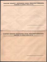 Magyar Nemzeti Gazdaság Bank Rt. borítékok, 12 db