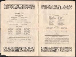 1912 A Budapesti Iparosképző Prot. Egylet meghívója szüreti mulatságra, Mohácsi Pállal a nevek közöt...