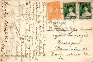 1928 Zalatna, Zlatna; Fenesi Kecskekő, Jézer tengerszem. Baic Traján kiadása / Piatra caprei, Jezer,...