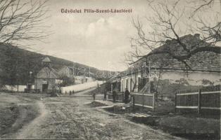 Pilisszentlászló kápolnával