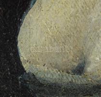 Bálint Rezső (1885-1945): Merengő. Olaj, vászon, jelezve balra fent, fakeretben, 52,5×40 cm