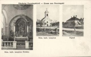 Pornóapáti katolikus templom és plébánia