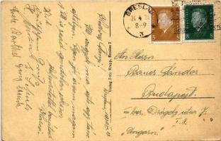 1930 Wroclaw, Breslau; Casino, Neue Gasse 22, Inh. Hans Sust. Verlag Foto Krapp / casino interior (E...