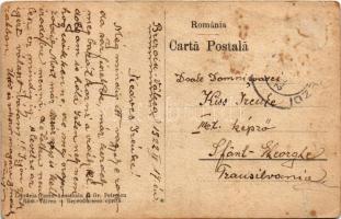 1922 Calimanesti, Baile Calimanesti; Tunel pe Valea Oltului / valley, riverside, railway tunnel (fl)