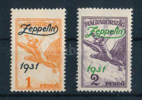 1931 Zeppelin sor (22.000) (2P postatiszta / MNH)