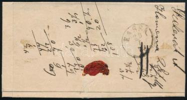 1873 Réznyomat 2kr + képbe fogazott 3kr levélen "HOMONNA ZEMPL. M." - "KASSA" (4...