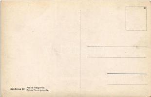 Érsekújvár, Nové Zámky; Dom Sluzby, Bata, Julius Meinl üzlet / street view with shops